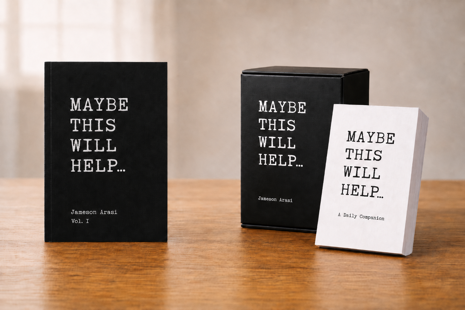 A DAILY COMPANION & VOLUME I Bundle